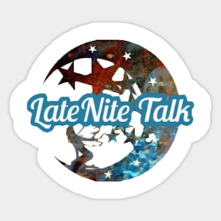 LateNite Talk Sticker